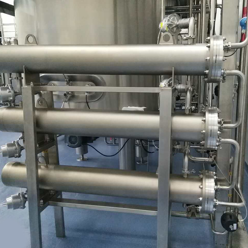 เครื่องแลกเปลี่ยนความร้อนแบบเชลล์และท่อแบบสุขาภิบาล