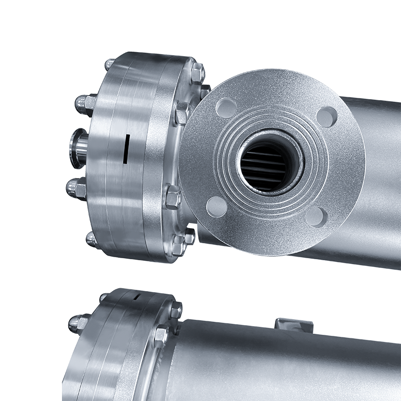 เครื่องแลกเปลี่ยนความร้อนแบบเชลล์และท่อแบบสุขาภิบาล